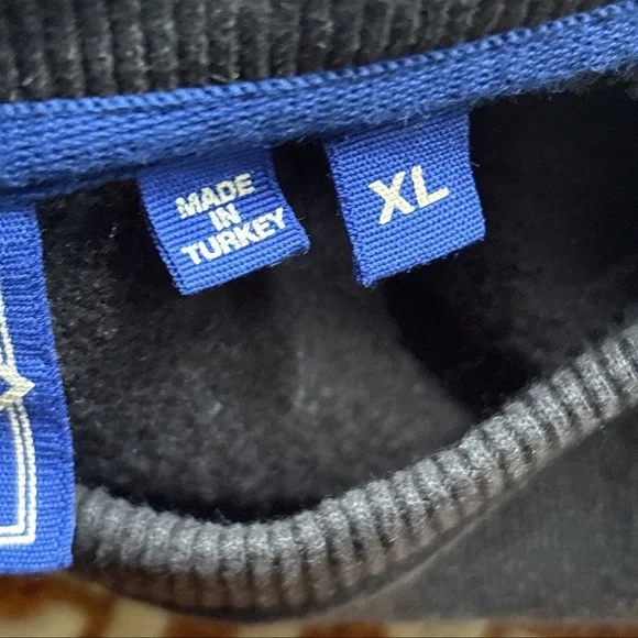 Superdry Mens Core Logo Workwear Crew  Black sweatshirt Pullover Goods Supply XL - Picture 9 of 16